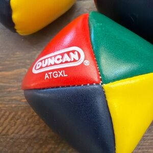 Duncan Footbag Hacky Sack AULXL Hackysack Blue Red Green Yellow Multicolor